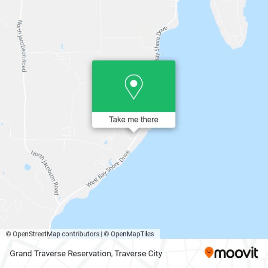 Grand Traverse Reservation map