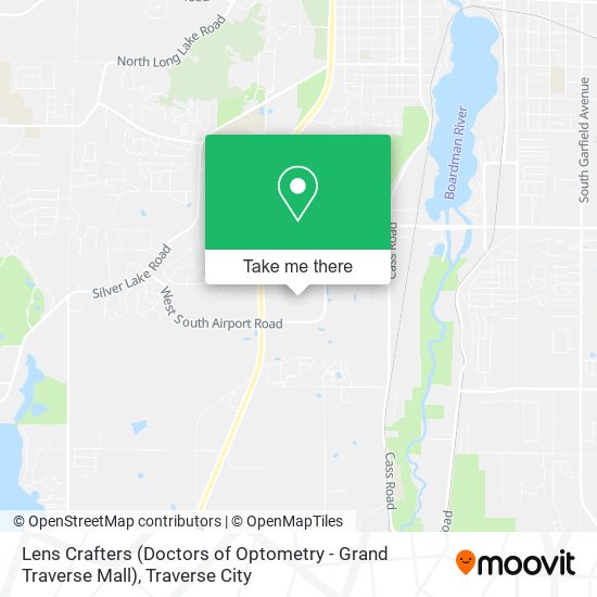 Lens Crafters (Doctors of Optometry - Grand Traverse Mall) map
