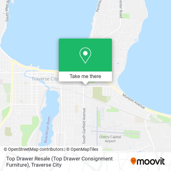 Top Drawer Resale (Top Drawer Consignment Furniture) map