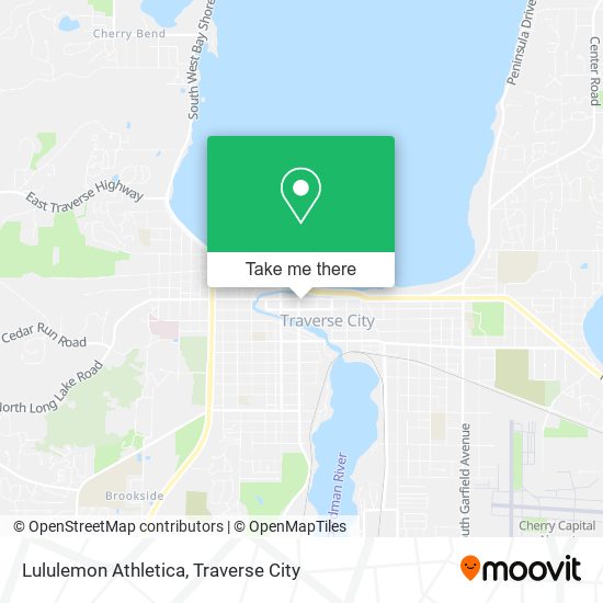 Lululemon Athletica map