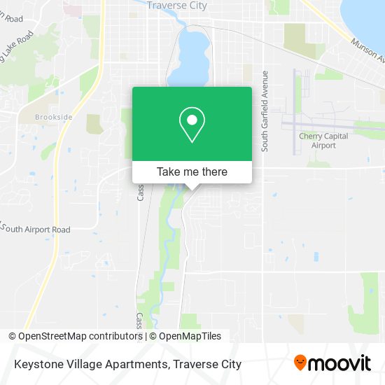 Mapa de Keystone Village Apartments