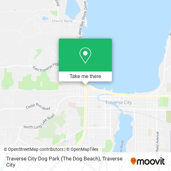 Traverse City Dog Park (The Dog Beach) map