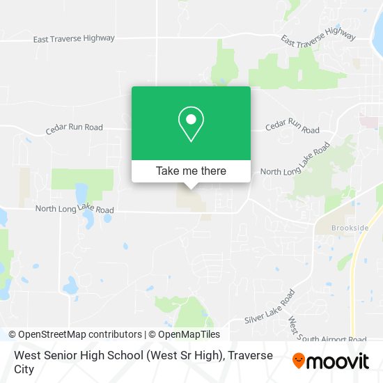 West Senior High School (West Sr High) map