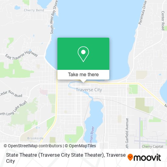 State Theatre (Traverse City State Theater) map