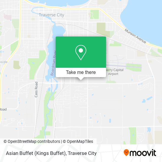 Mapa de Asian Buffet (Kings Buffet)