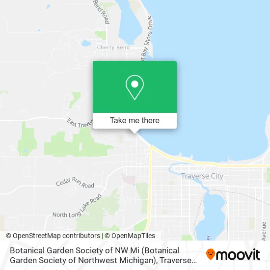 Botanical Garden Society of NW Mi (Botanical Garden Society of Northwest Michigan) map