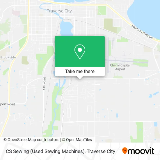 CS Sewing (Used Sewing Machines) map