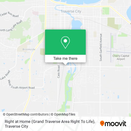 Right at Home (Grand Traverse Area Right To Life) map