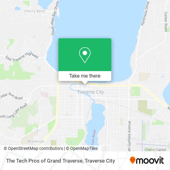 Mapa de The Tech Pros of Grand Traverse