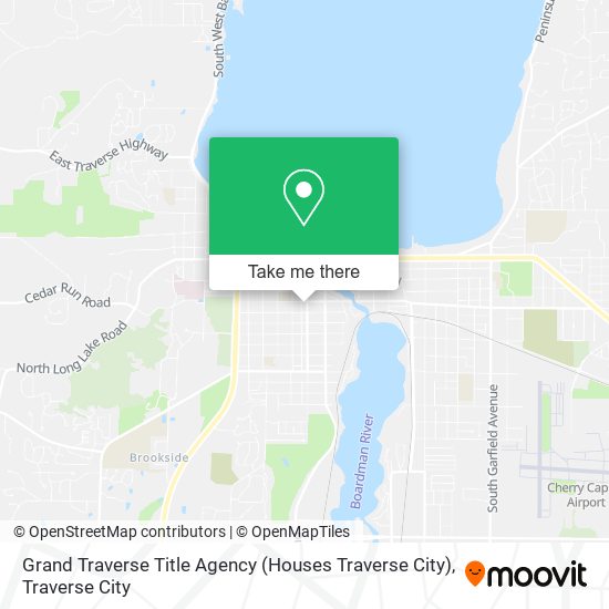 Grand Traverse Title Agency (Houses Traverse City) map