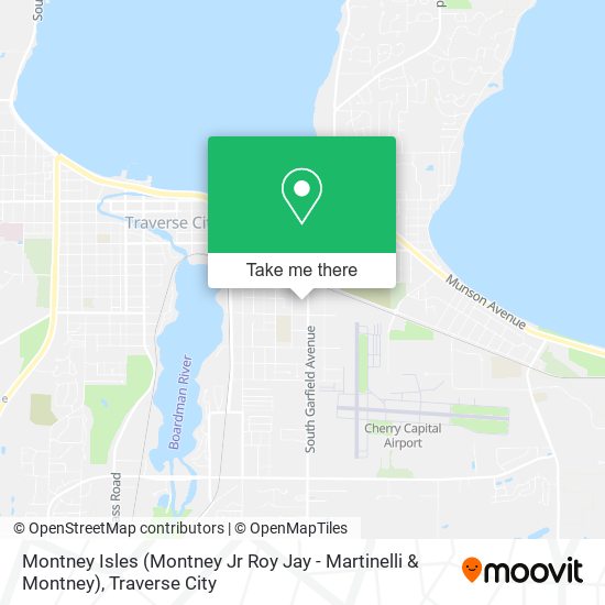 Mapa de Montney Isles (Montney Jr Roy Jay - Martinelli & Montney)