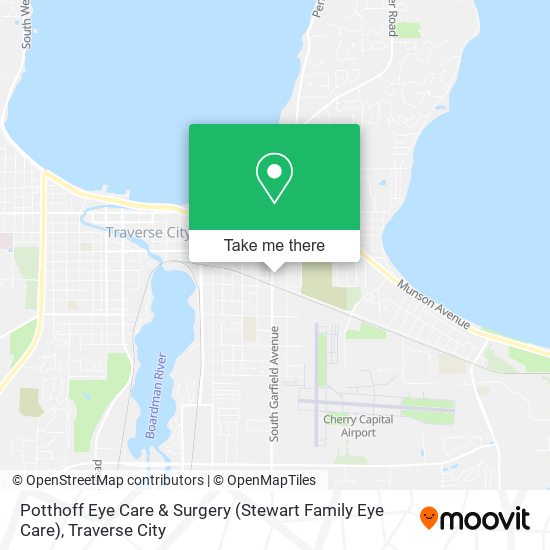 Mapa de Potthoff Eye Care & Surgery (Stewart Family Eye Care)