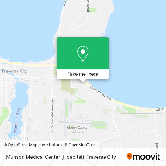 Mapa de Munson Medical Center (Hospital)