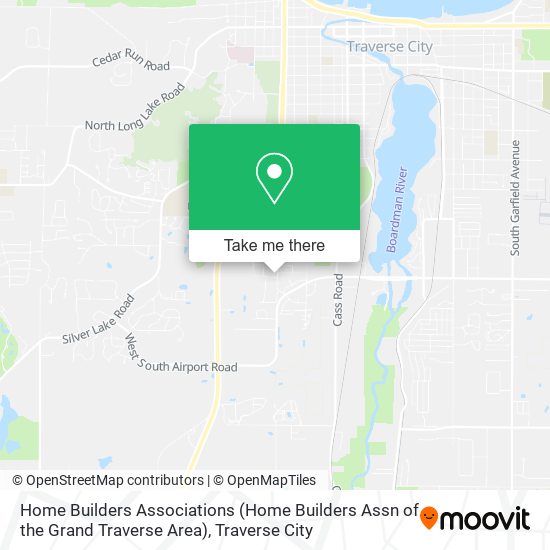Home Builders Associations (Home Builders Assn of the Grand Traverse Area) map