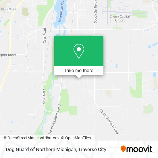 Mapa de Dog Guard of Northern Michigan