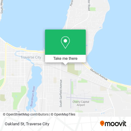 Oakland St map