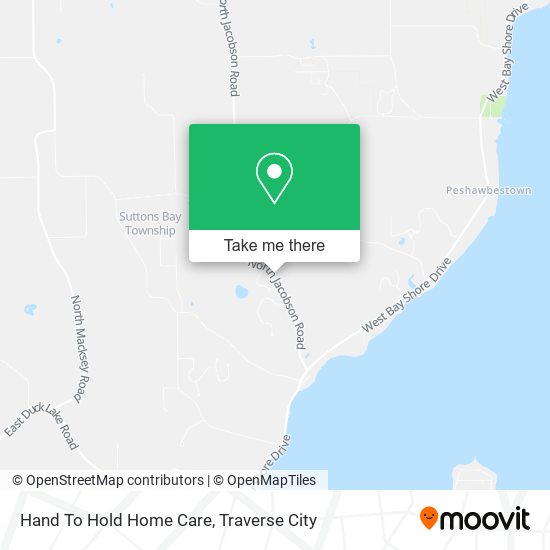 Hand To Hold Home Care map