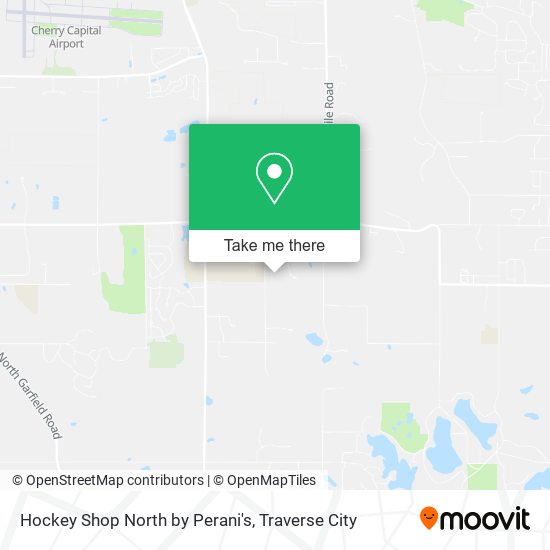 Hockey Shop North by Perani's map