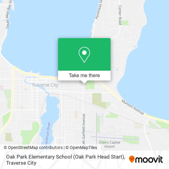 Mapa de Oak Park Elementary School (Oak Park Head Start)