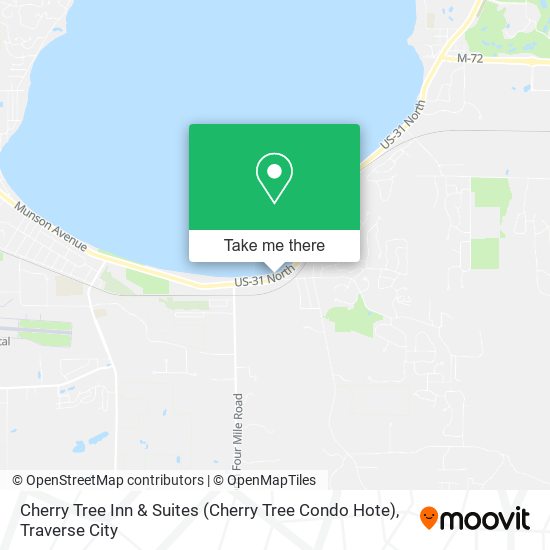Mapa de Cherry Tree Inn & Suites (Cherry Tree Condo Hote)