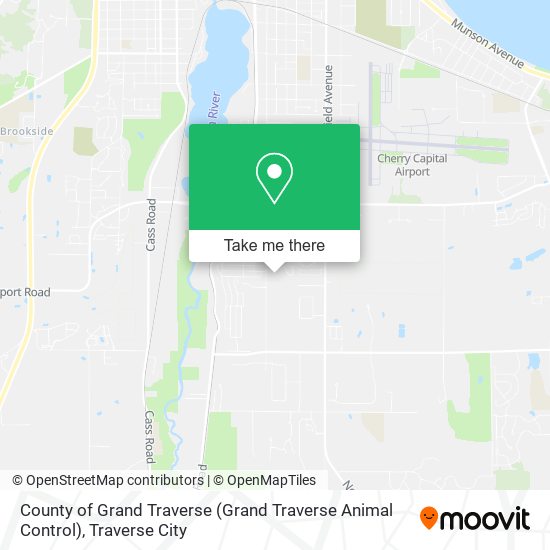 County of Grand Traverse (Grand Traverse Animal Control) map