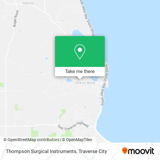 Thompson Surgical Instruments map