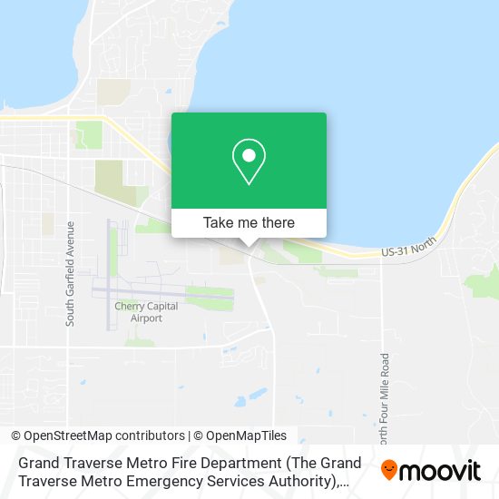 Grand Traverse Metro Fire Department (The Grand Traverse Metro Emergency Services Authority) map