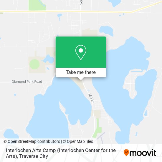 Interlochen Arts Camp (Interlochen Center for the Arts) map