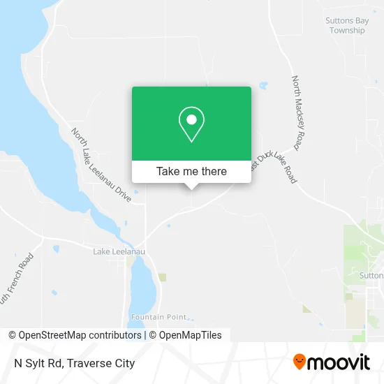 N Sylt Rd map