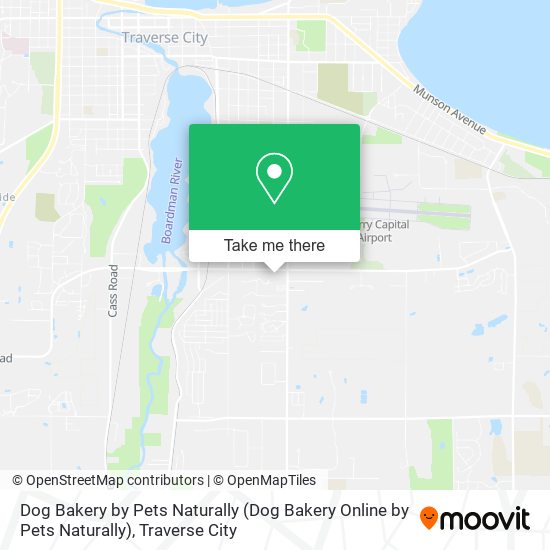 Mapa de Dog Bakery by Pets Naturally
