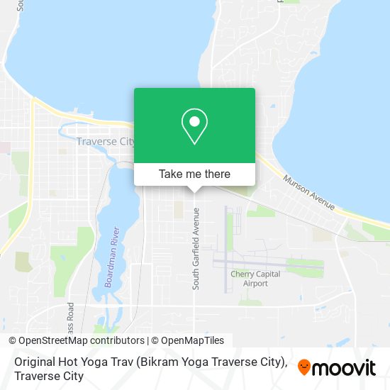 Mapa de Original Hot Yoga Trav (Bikram Yoga Traverse City)