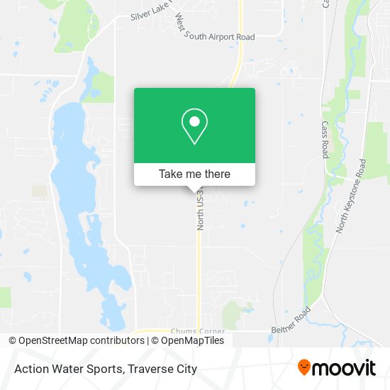 Action Water Sports map
