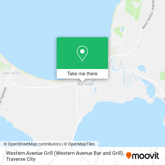 Western Avenue Grill (Western Avenue Bar and Grill) map