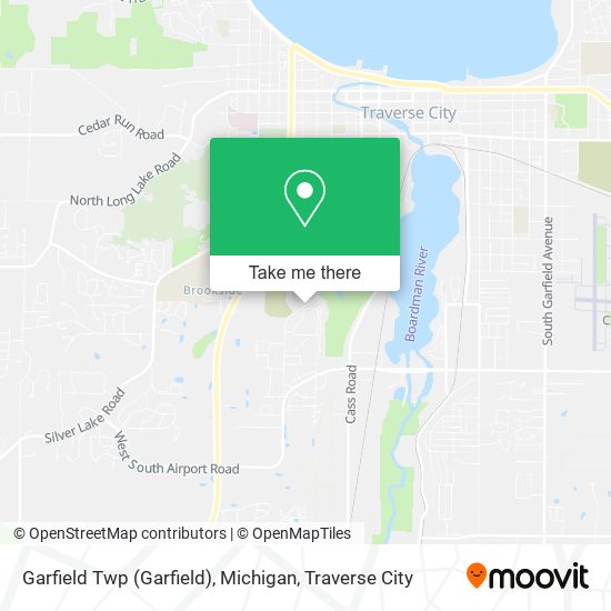 Garfield Twp (Garfield), Michigan map