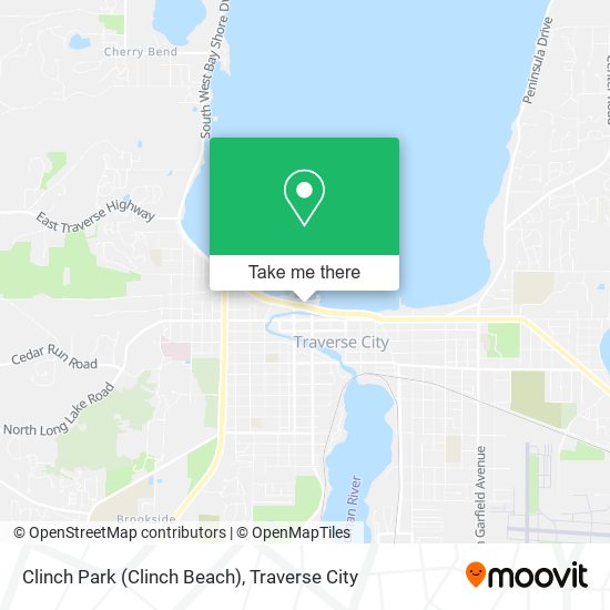 Clinch Park (Clinch Beach) map