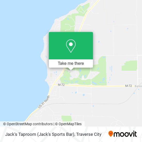Mapa de Jack's Taproom (Jack's Sports Bar)