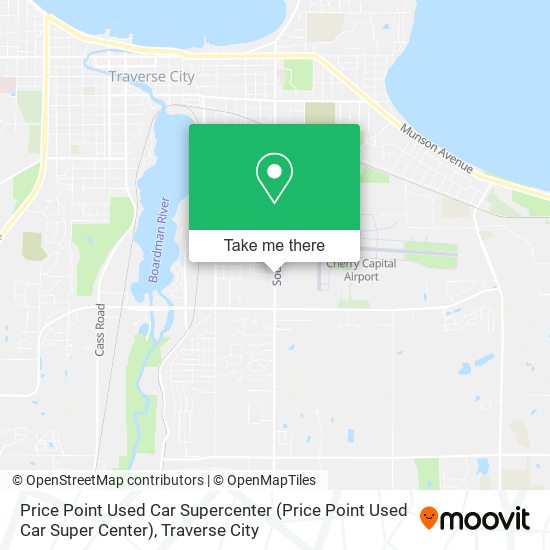 Mapa de Price Point Used Car Supercenter (Price Point Used Car Super Center)