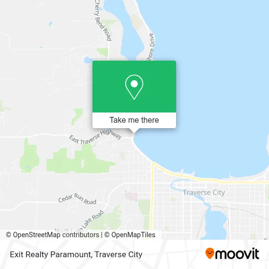 Exit Realty Paramount map