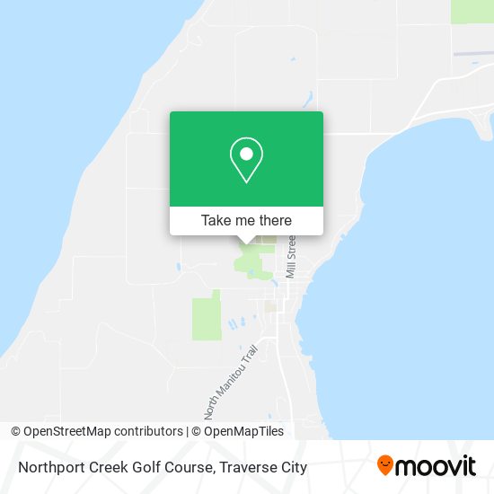 Northport Creek Golf Course map