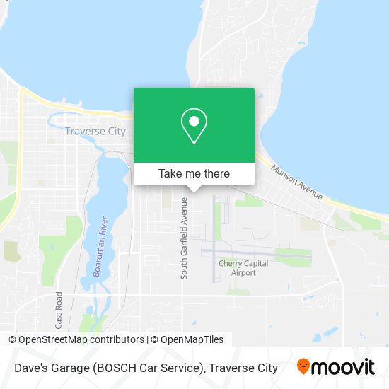 Mapa de Dave's Garage (BOSCH Car Service)