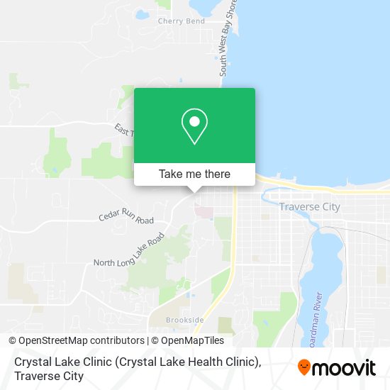 Crystal Lake Clinic map