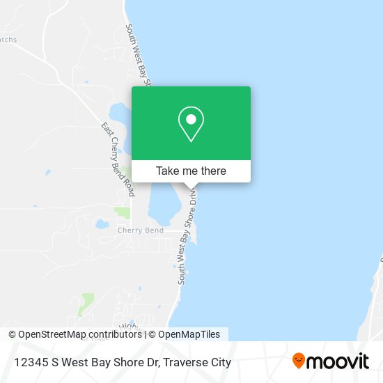 12345 S West Bay Shore Dr map