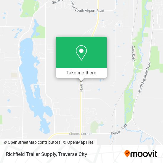 Richfield Trailer Supply map