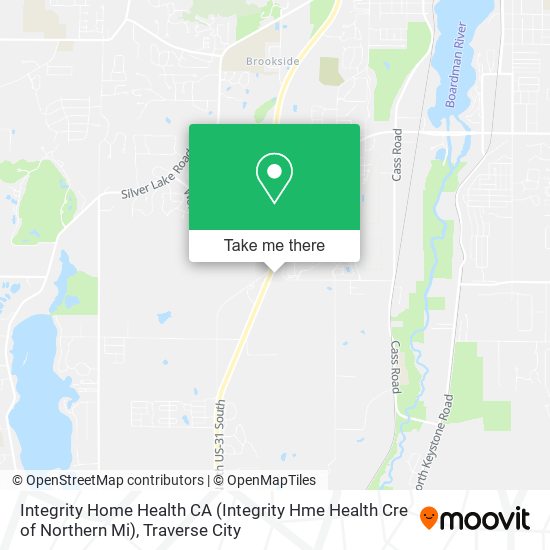 Integrity Home Health CA (Integrity Hme Health Cre of Northern Mi) map