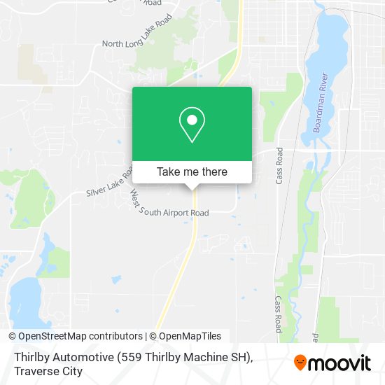 Mapa de Thirlby Automotive (559 Thirlby Machine SH)