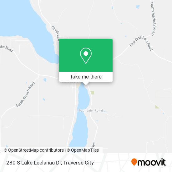 280 S Lake Leelanau Dr map