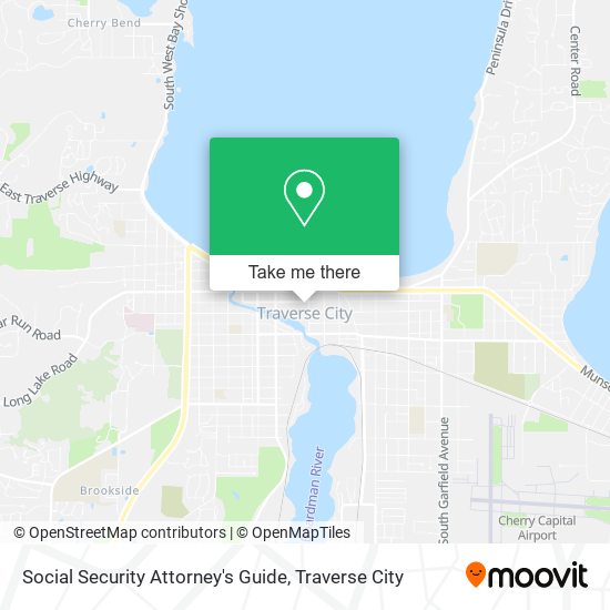 Social Security Attorney's Guide map