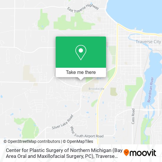 Center for Plastic Surgery of Northern Michigan (Bay Area Oral and Maxillofacial Surgery, PC) map