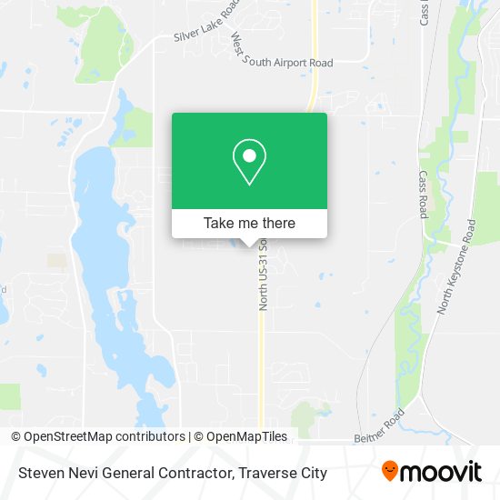 Steven Nevi General Contractor map