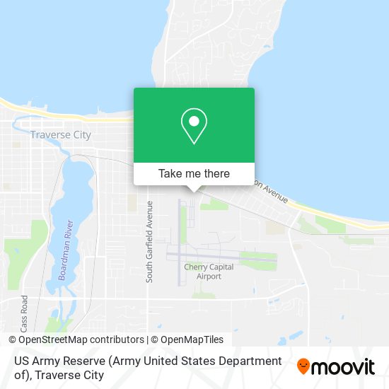 US Army Reserve (Army United States Department of) map